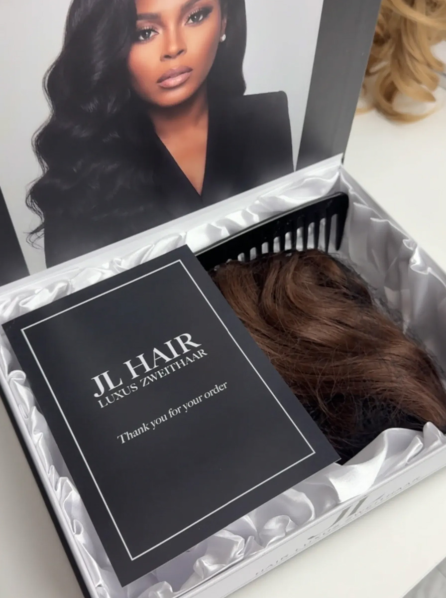 Hochwertige Zweithaar-Bestellung von JL Hair